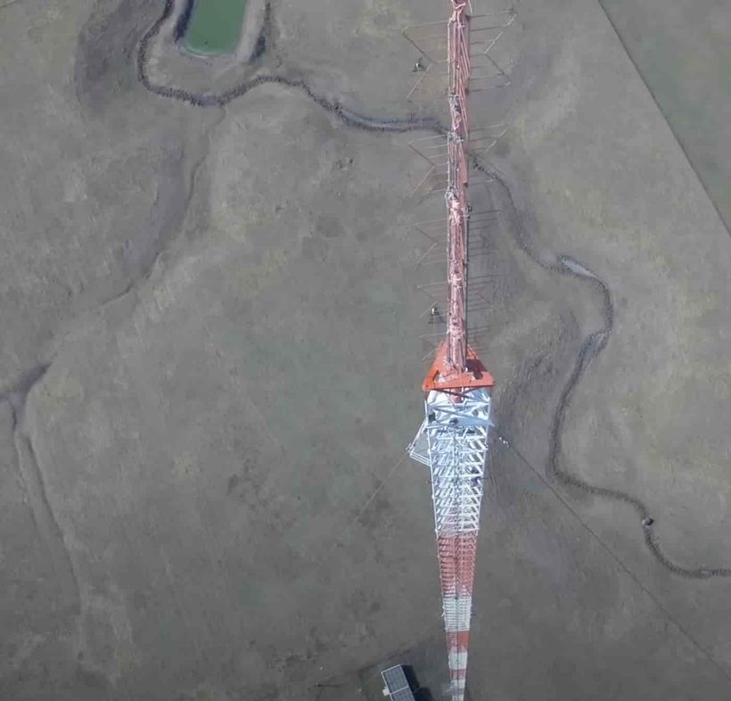 La torre que debe escalar Kevin Schmidt