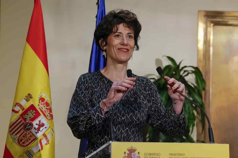La ministra de Inclusión, Seguridad Social y Migraciones, Elma Saiz
