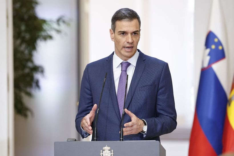 El presidente del Gobierno de España, Pedro Sánchez