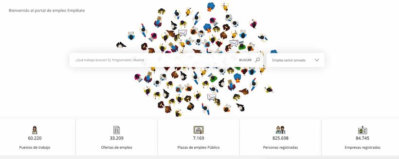web del empleate del SEPE