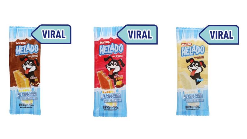 Helados para perros de venta en Aldi