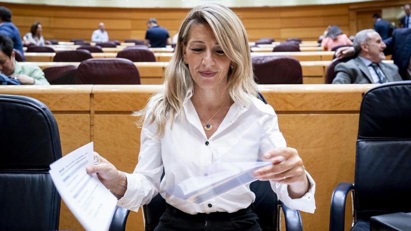 La vicepresidenta segunda y ministra de Trabajo, Yolanda Díaz