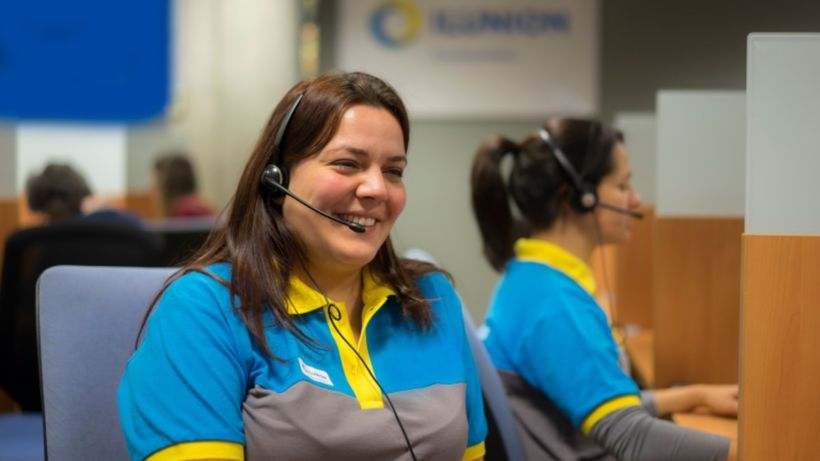 Una trabajadora de Ilunion