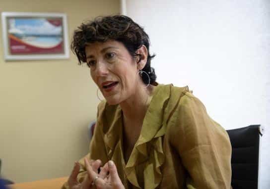 La ministra de Inclusión, Seguridad Social y Migraciones, Elma Saiz