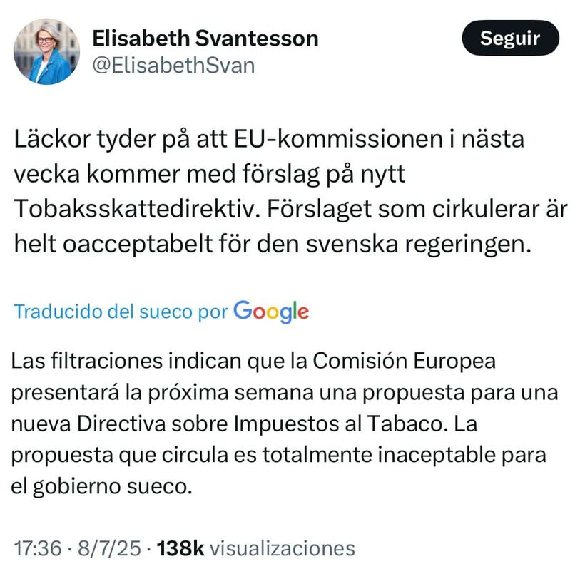 Tweet de Elisabeth Svantesson