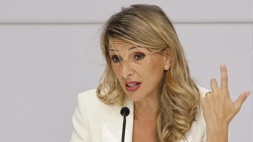 La vicepresidenta segunda y ministra de Trabajo, Yolanda Díaz | EFE