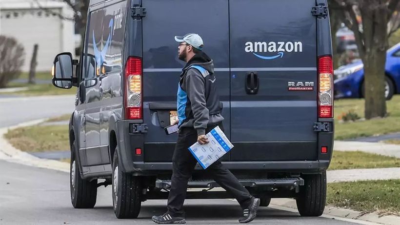 Un repartidos de Amazon
