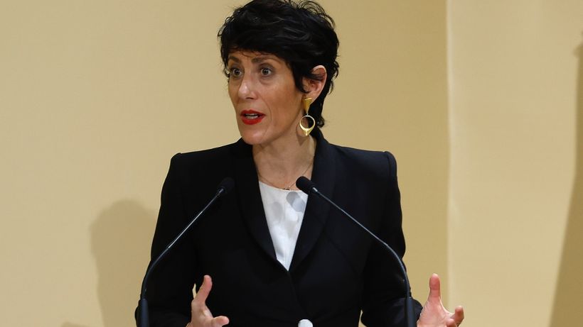 La ministra de Inclusión, Seguridad Social y Migraciones, Elma Saiz | EFE