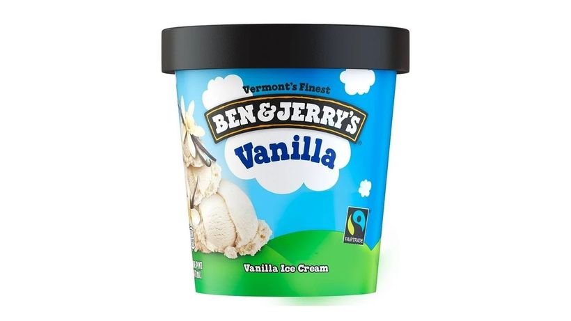 Helado de vainilla de Ben & Jerry's