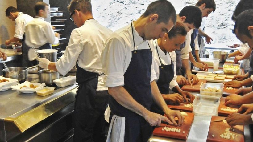 Trabajadores hostelería