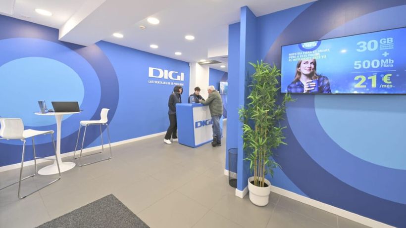 Una oficina de DIGI