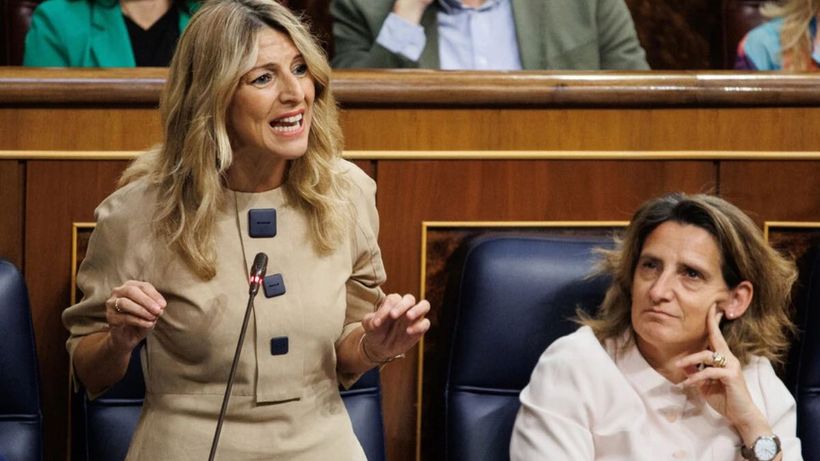 La ministra Yolanda Díaz