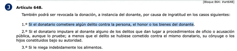 Artículo 648,1 del Código Civil