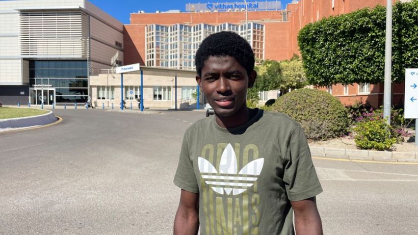 Mohamed Saliou enfermero