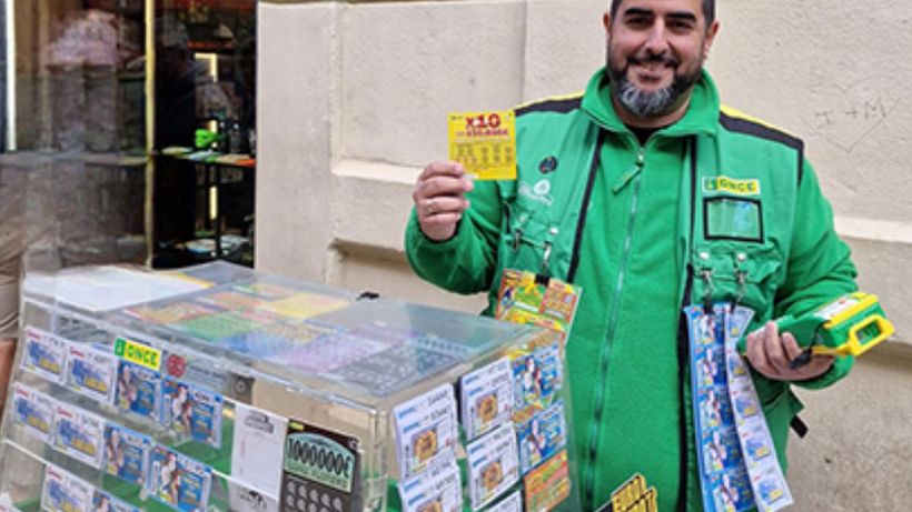 Vendedor de la ONCE