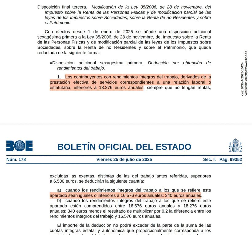 Disposición Final Tercera de la Ley 5/2025