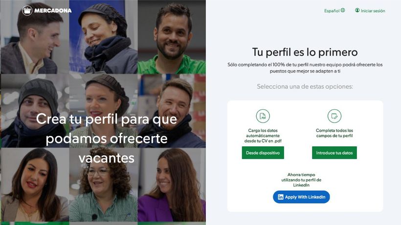 Nuevo portal de empleo de Mercadona