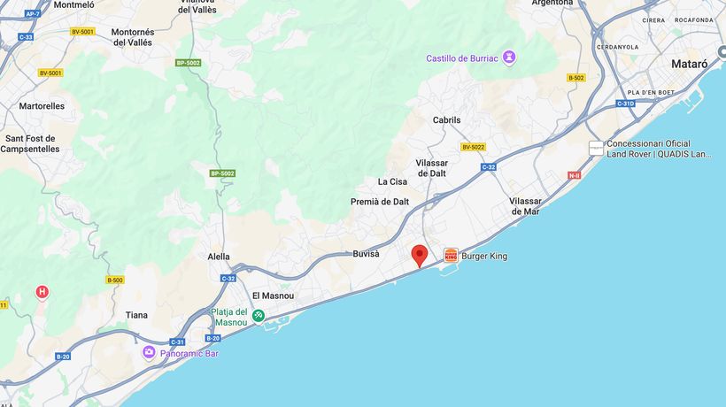 Ubicación de la vivienda en Premia del Mar