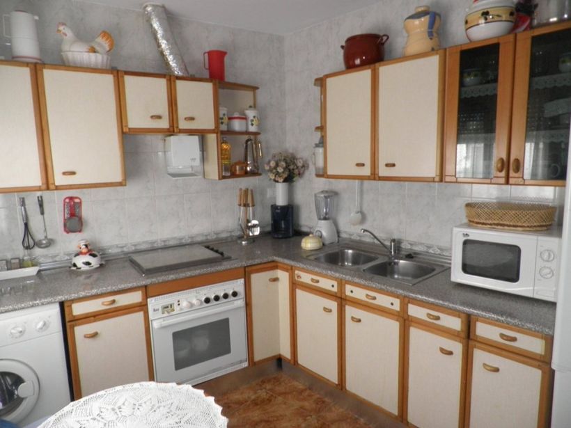 Cocina de la vivienda en venta de CaixaBank