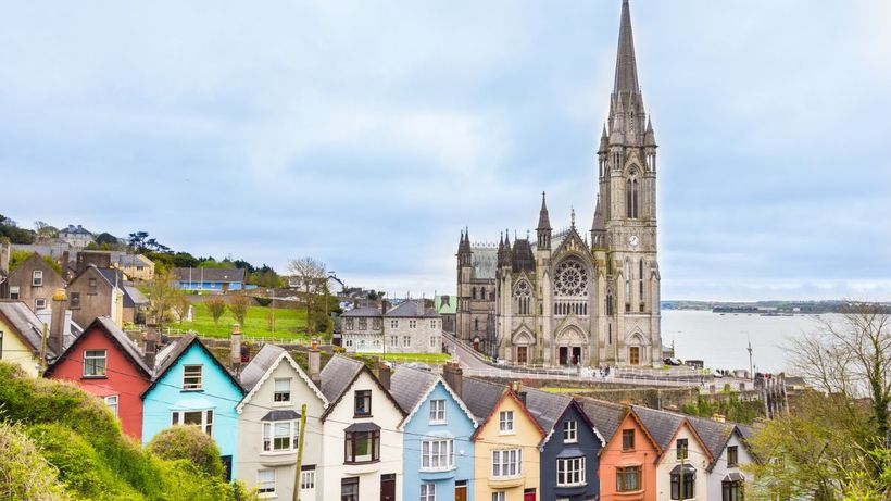 Cobh, una ciudad de Irlanda
