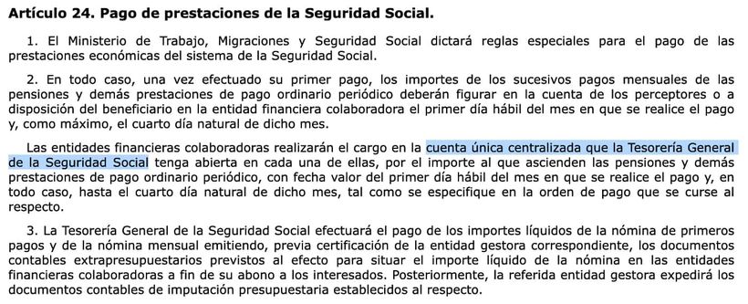 Artículo 24 de la Ley General de la Seguridad Social