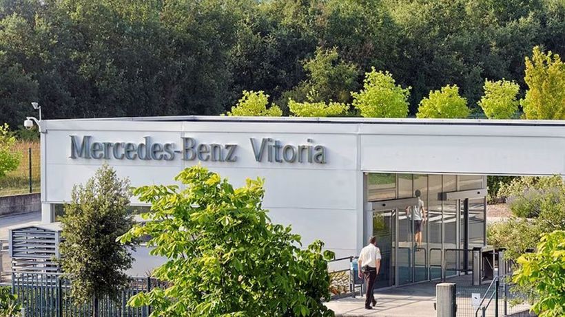 Una fábrica de Mercedes