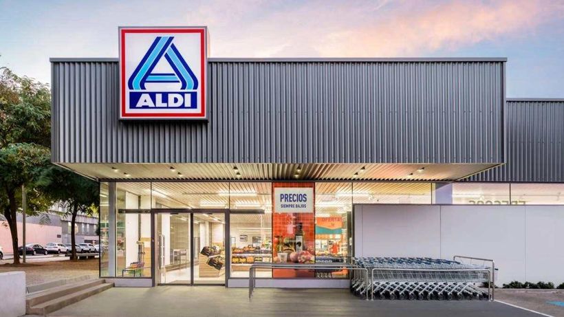 Entrada de una tienda Aldi