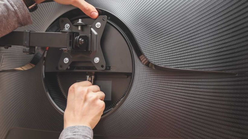 Instalalando una pantalla