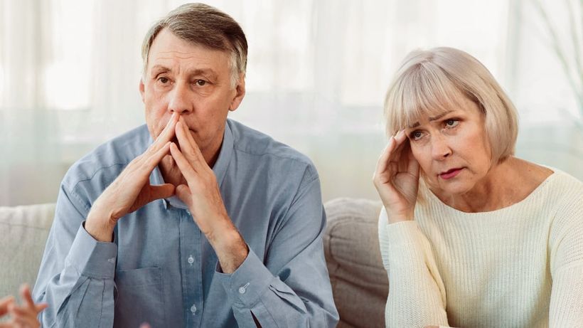 Padres serios por el reparto de la herencia