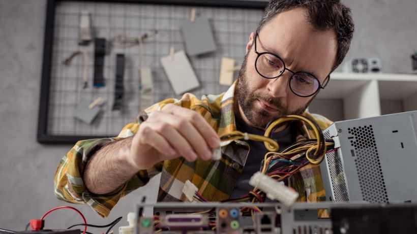 Un ingeniero informático