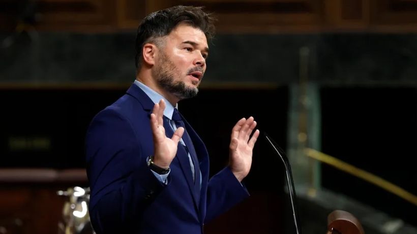 Gabriel Rufián en el Congreso