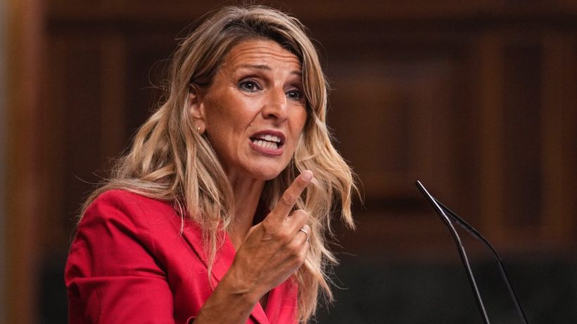 Yolanda Díaz en el Congreso de los Diputados