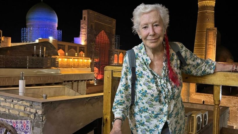 Kandy García, viajando