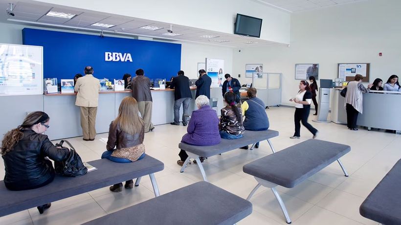 Una oficina de BBVA