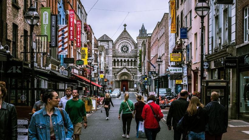 Una ciudad de Irlanda