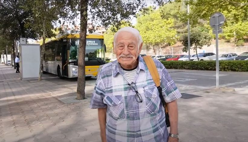 uno de los jubilados entrevistados