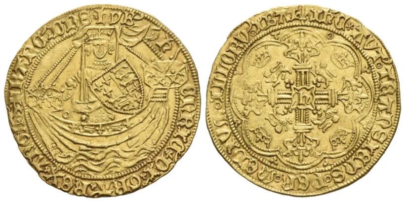 monedas Tudor de oro