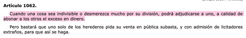 Artículo 1062 del Código Civil | BOE