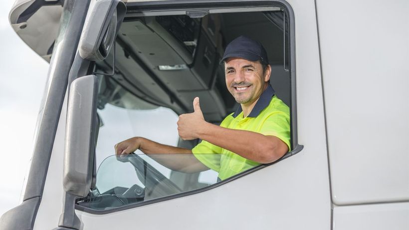 Conductor de un camión