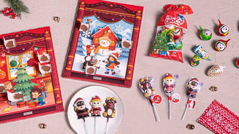 Dulces de chocolate de Mercadona para Navidad