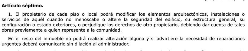 Artículo 7 de la LPH