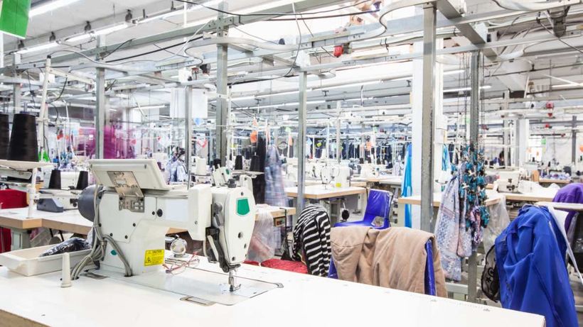 Una fábrica textil