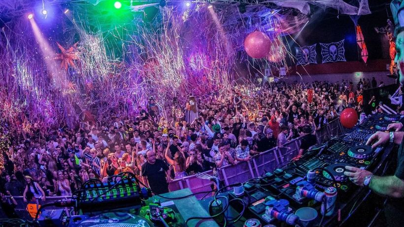 Una fiesta de Halloween