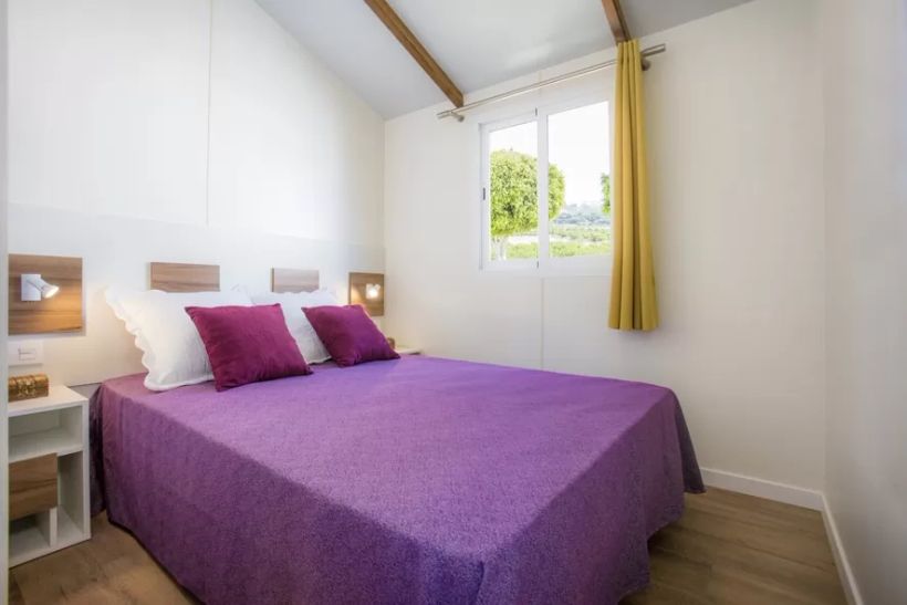 Dormitorio de la casa prefabricada | Alucasa