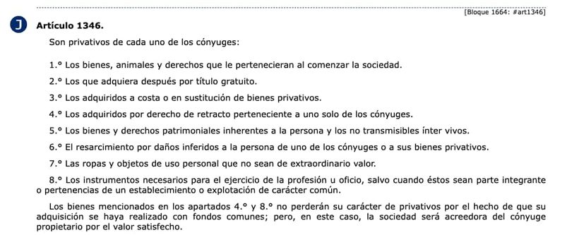 Artículo 1346 del Código Civil