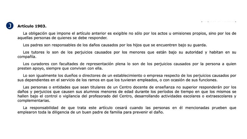 captura pantalla Código Civil