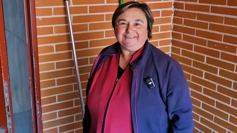 María José, limpiadora