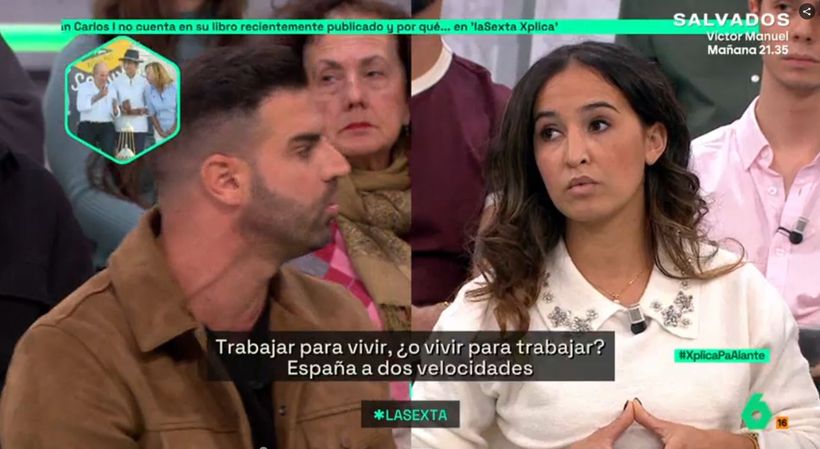 entrevistados durante el programa de la sexta