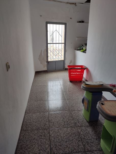 Entrada de la casa en venta de Unicaja 