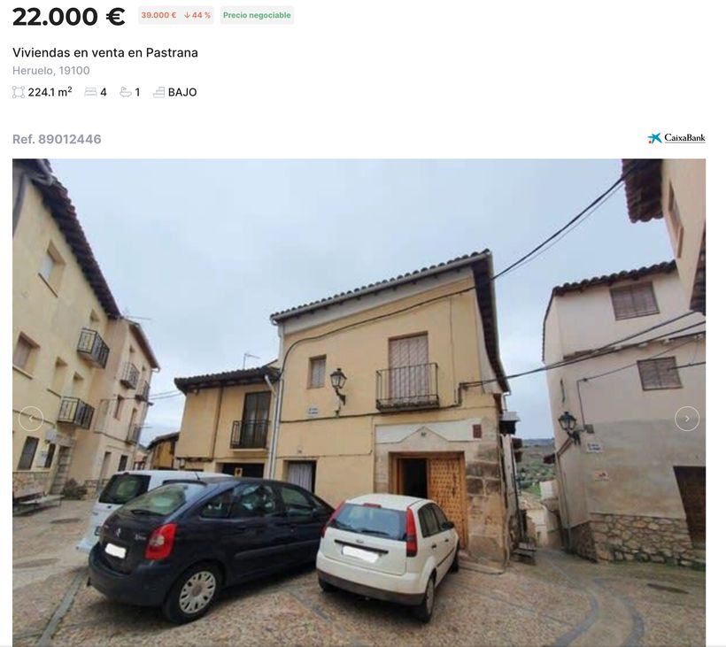 Anuncio de la vivienda en venta de CaixaBank